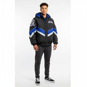 Starter Tampa Bay Lightning NHL Vintage Puffer Jacket Mens L Hooded